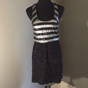 Small sequin black dress
